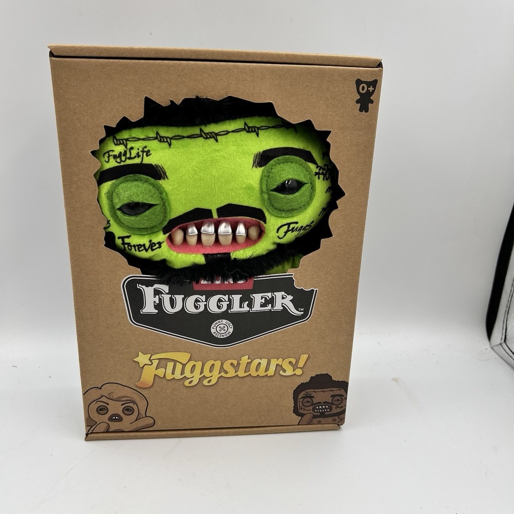 NEW! Post Malone Fuggler Fuggstars Rhymer McSlimer Plush Ugly Monster Zuru